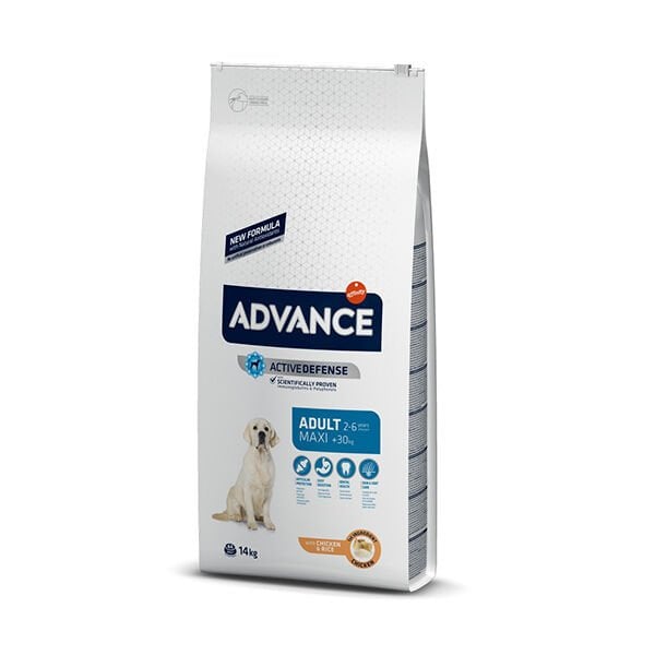 Advance Adult Maxi Tavuklu Büyük Irk Yetişkin Köpek Maması 14 Kg - Kuru Köpek Maması