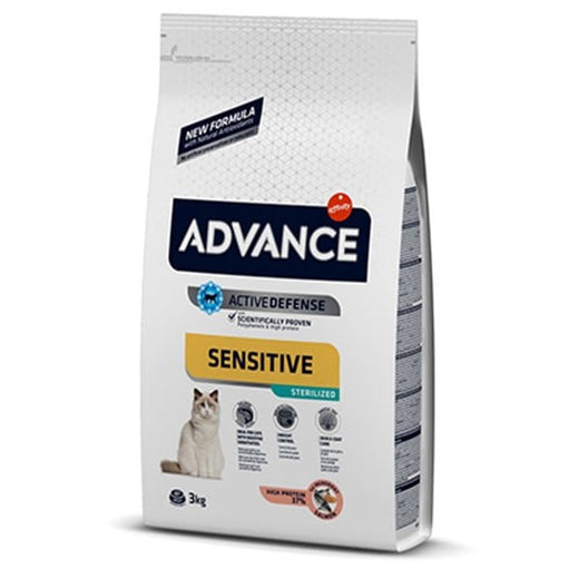 Advance Sensitive Somonlu Hassas Kısırlaştırılmış Kedi Maması 3 Kg