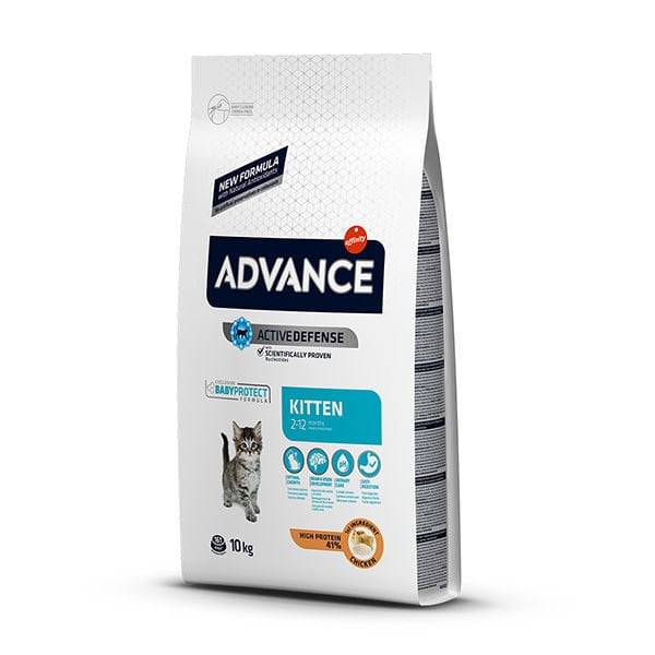 Advance Kitten Tavuklu Yavru Kedi Maması 10 Kg - Kuru Kedi Maması