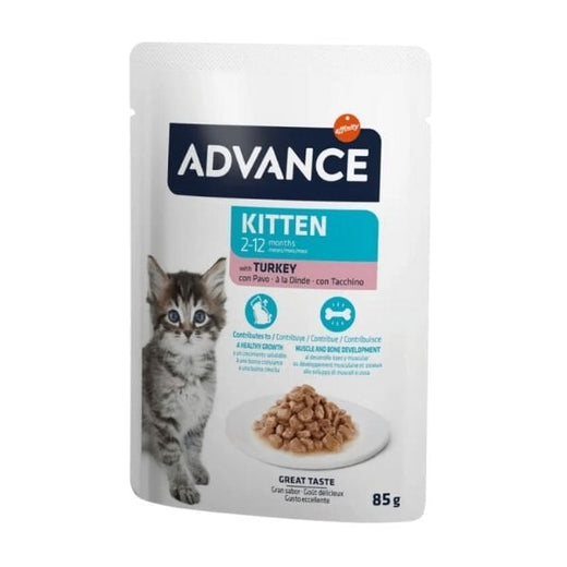 Advance Hindi Etli Pouch Yaş Yavru Kedi Maması 1 Adet 85 Gr