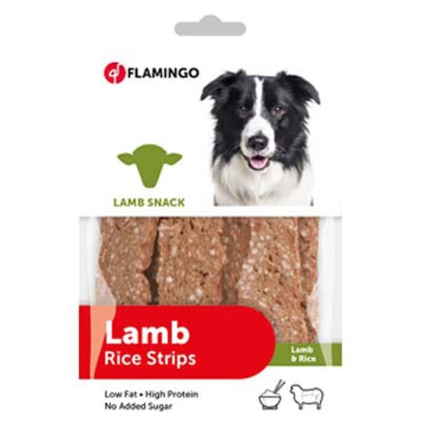 Flamingo Kuzulu ve Pirinçli Köpek Ödül Maması 1 Adet 85 Gr - Köpek Ödül Maması