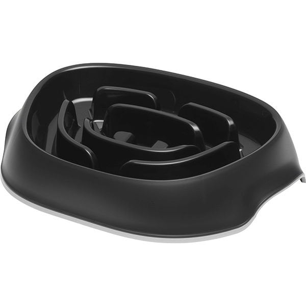 Moderna Slomo Kedi ve Köpek Mama ve Su Kabı Siyah 950 Ml - Köpek Mama ve Su Kabı