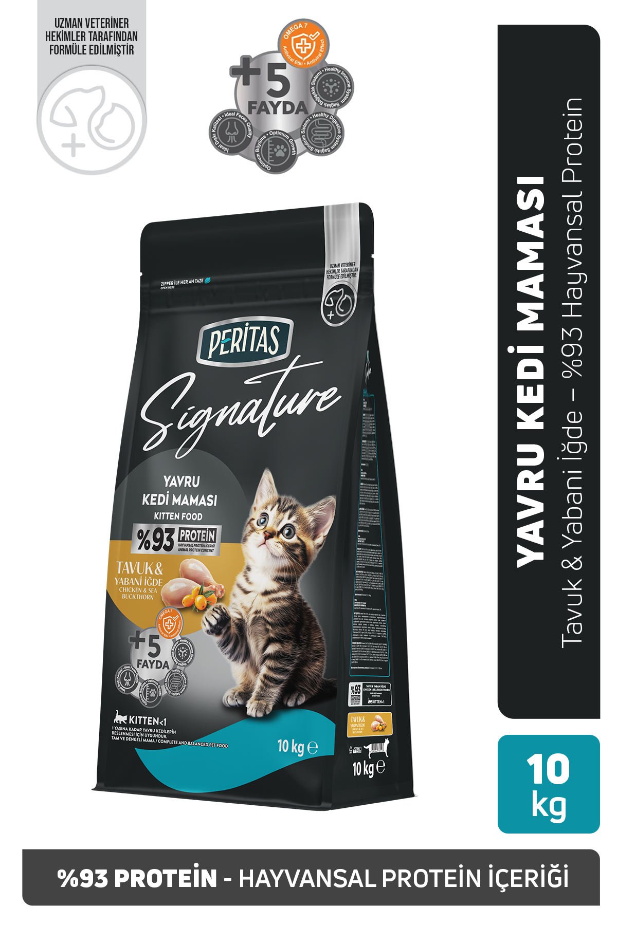 Signature Tavuklu Yavru Kedi Maması 10 Kg - Kuru Kedi Maması