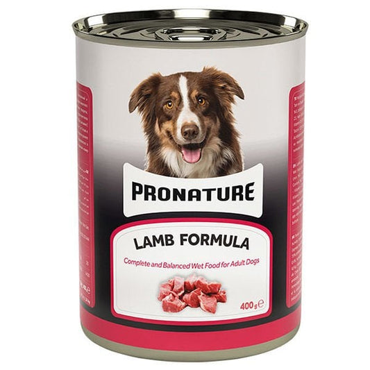 Pronature Kuzu Etli Parça Etli Yetişkin Köpek Konservesi 1 Adet 400 Gr - Konserve Köpek Maması