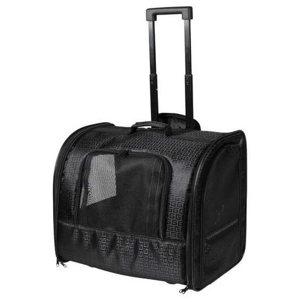 Trixie Trolley Elegance Kedi ve Köpek Taşıma Çantası Siyah 44x30x40 Cm
