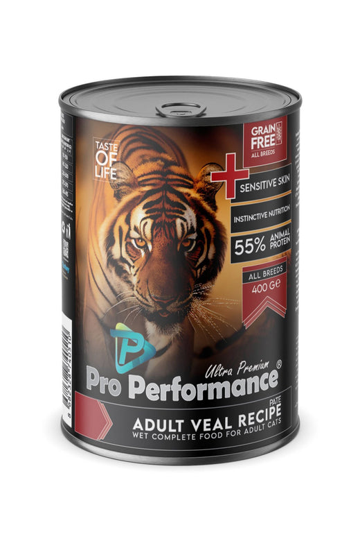 Pro Performance Ultra Premium Dana Etli Yetişkin Konserve Kedi Maması 1 Adet 400 Gr