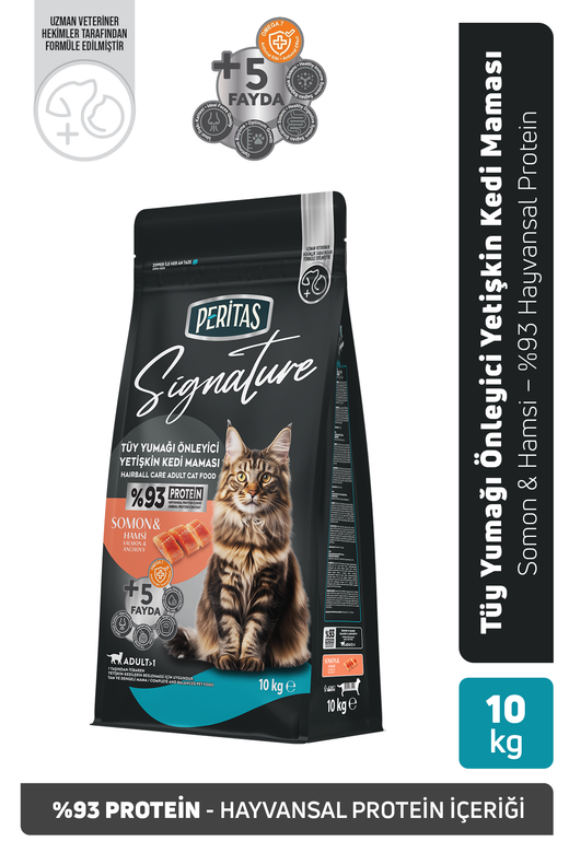 Signature Somonlu Yetişkin Kedi Maması 10 Kg