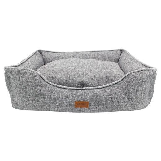 Lepus Mia Premium Kedi ve Köpek Yatağı Large Gri 61x76x23 Cm
