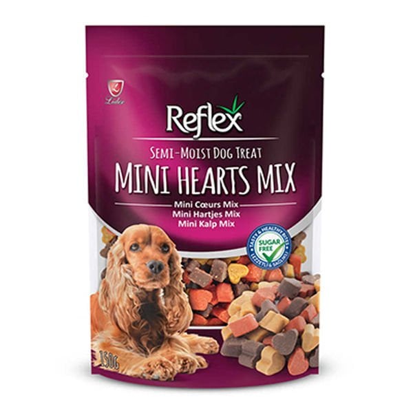 Reflex Semi Moist Mini Kalp Mix Köpek Ödül Maması 1 Adet 150 Gr - Köpek Ödül Maması