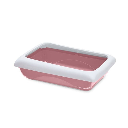 İmac Dodo Açık Kedi Tuvaleti Pembe 45.5x31x13.5 Cm ürün görseli