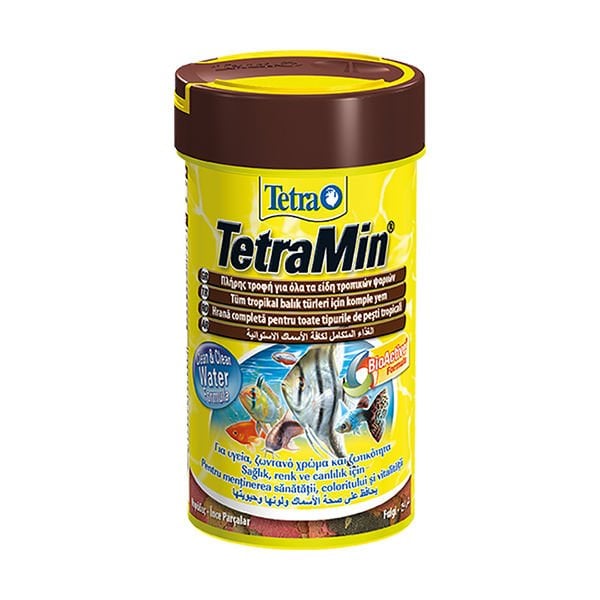 Tetra Tetramin Flakes Tropikal Balık Yemi 100 Ml