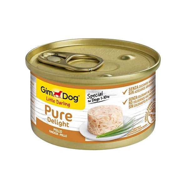 Gimdog Fileto Tavuklu Yetişkin Konserve Köpek Maması 1 Adet 85 Gr - Konserve Köpek Maması
