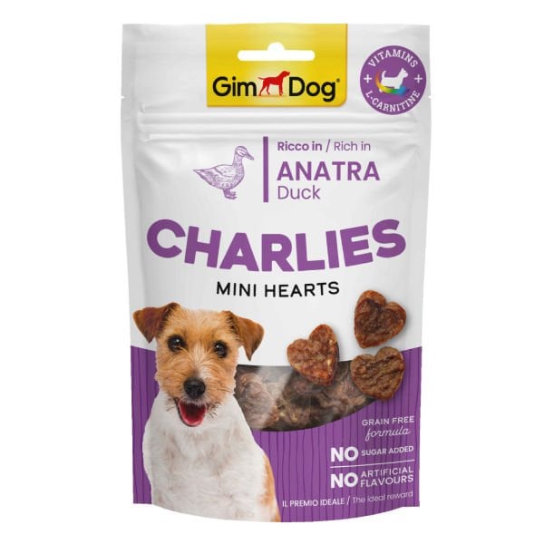 Gimdog Charlies Ördekli Tahılsız ve Şekersiz Köpek Ödül Maması 1 Adet 70 Gr - Köpek Ödül Maması