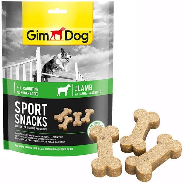 Gimdog Sportsnacks L-Carnitinli Kuzulu Köpek Ödül Maması Tablet 1 Adet 150 Gr - Köpek Ödül Maması