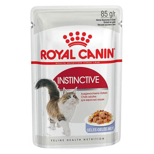 Royal Canin İnstınctive Jelly Pouch Yaş Kedi Maması 1 Adet 85 Gr yaş konserve kedi maması