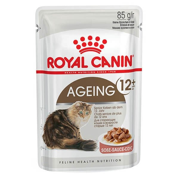 Royal Canin Ageing +12 Gravy Pouch Yaşlı Konserve Kedi Maması 1 Adet 85 Gr yaş konserve kedi maması