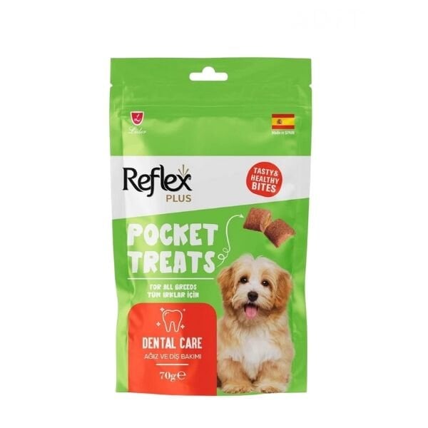 Reflex Plus Pocket Treats Ağız ve Diş Sağlığı için Köpek Ödül Maması 70 Gr 1 Adet - Köpek Ödül Maması