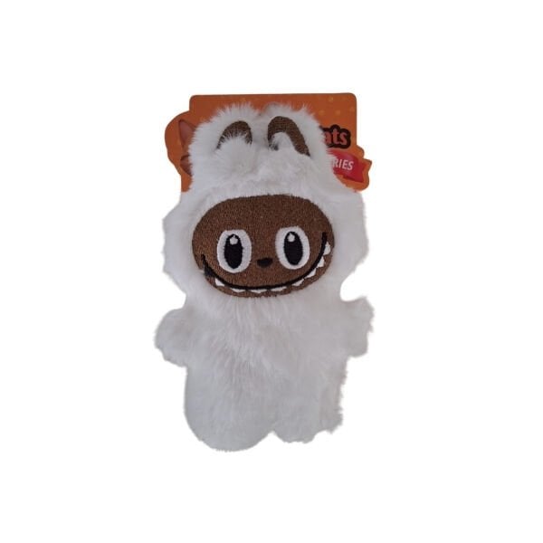 PetzzCats Matatabi Labubu Peluş Kedi Oyuncağı Beyaz - Kedi Oyuncağı