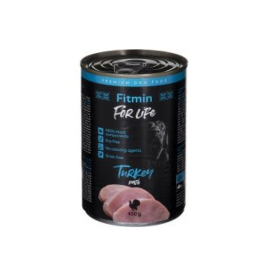 Fitmin For Life Hindi Etli Pate Yetişkin Konserve Köpek Maması 1 Adet 400 Gr - Konserve Köpek Maması