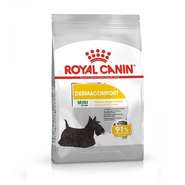 Royal Canin Mini Dermacomfort Yetişkin Köpek Maması 3 Kg - Kuru Köpek Maması