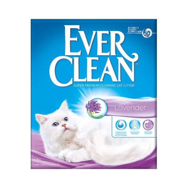 Ever Clean Lavanta Kokulu Topaklanan Kedi Kumu 1 Adet 10 Lt ürünü görseli