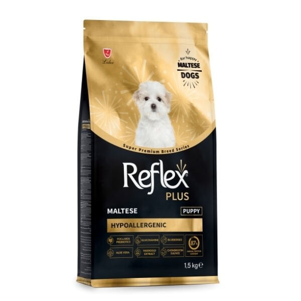 Reflex Plus Hypoallergenic Maltese Tavuklu Yavru Köpek Maması 1.5 Kg - Kuru Köpek Maması