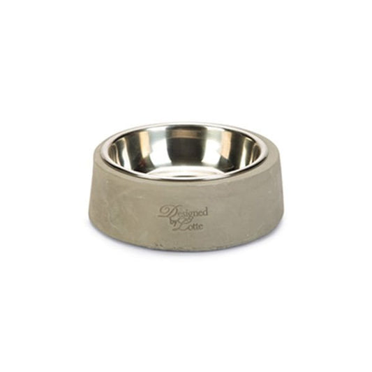 Karlie Beton Paslanmaz Çelik Kedi ve Köpek Mama ve Su Kabı 160 Ml 12.5x12.5x4 Cm - Köpek Mama ve Su Kabı