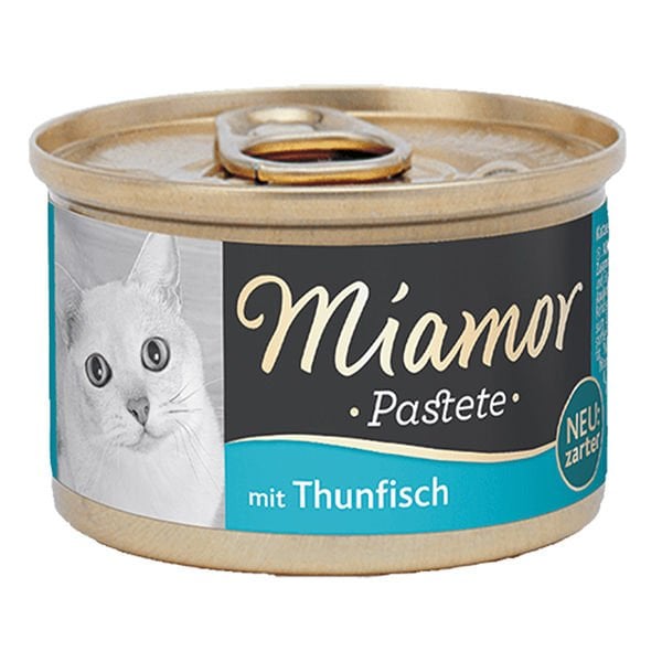 Miamor Pastete Ton Balıklı Tahılsız Konserve Kedi Maması 1 Adet 85 Gr yaş konserve kedi maması