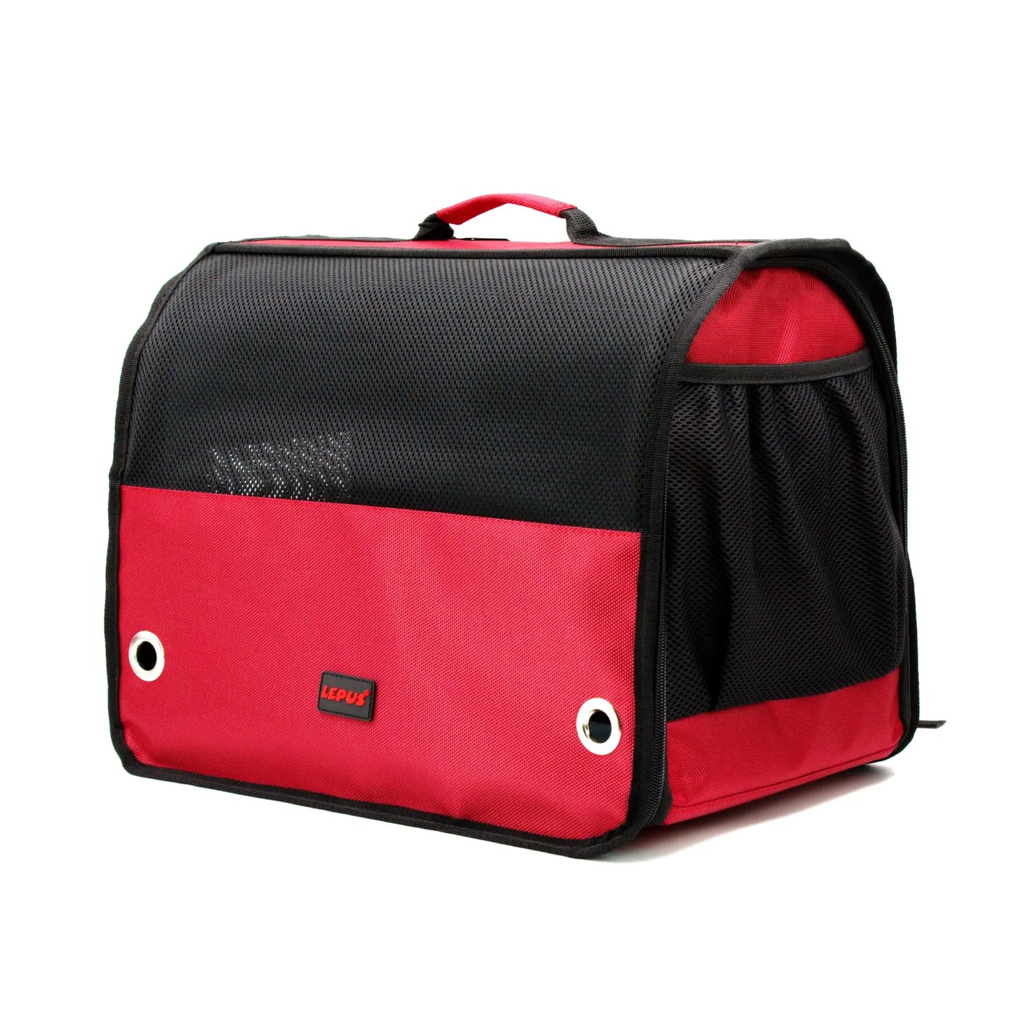 Lepus Cool Kedi ve Küçük Irk Köpek Taşıma Sırt Çantası Kırmızı 32x26x43 Cm - Kedi Aksesuarı