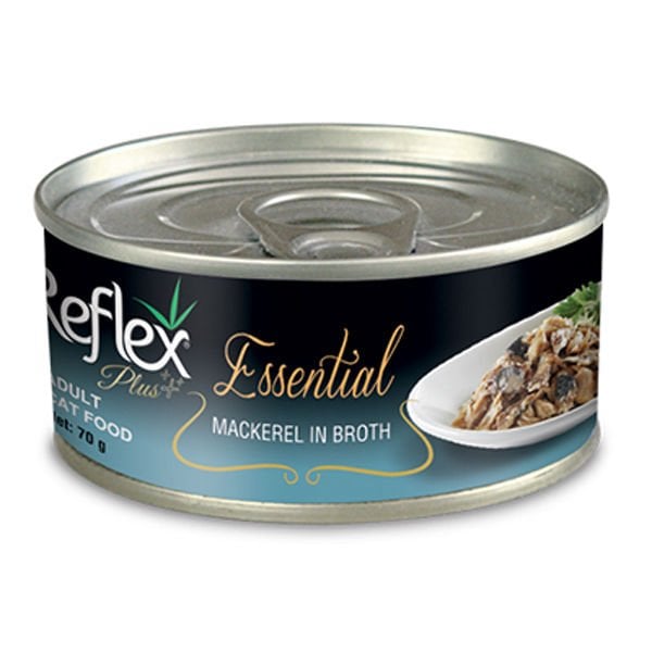 Reflex Plus Kumru ve Sardalyalı Yetişkin Konserve Kedi Maması 1 Adet 70 Gr yaş konserve kedi maması