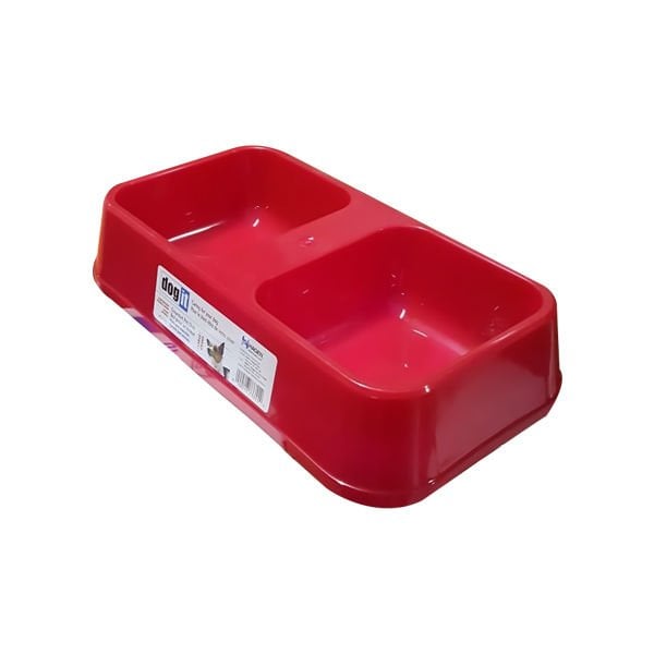 Hagen Dogit Plastik İkili Köpek Mama Kabı Diner Small - Köpek Mama ve Su Kabı