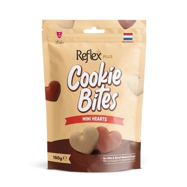 Reflex Plus Mini Hearts Küçük Irk Yetişkin Köpek Ödül Maması 150 Gr 1 Adet - Köpek Ödül Maması