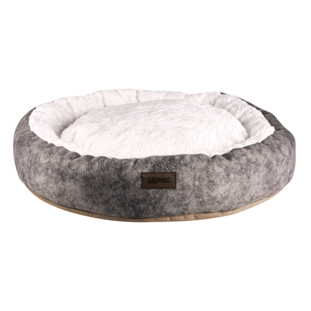 Lepus Simit Kedi ve Köpek Yatağı Gri 57x16 Cm - Kedi Aksesuarı