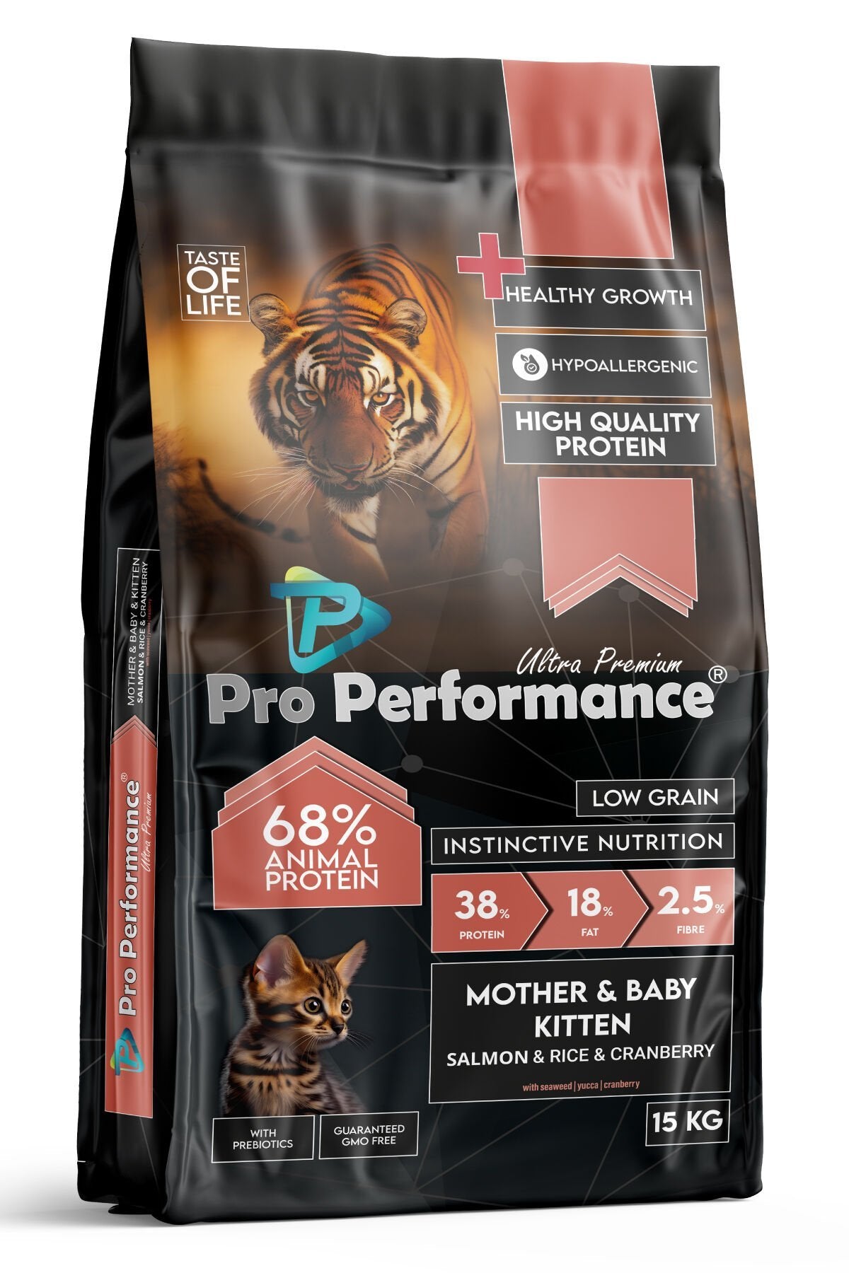 Pro Performance Mother&Baby Somonlu ve Pirinçli Anne ve Yavru Kedi Maması 15 Kg - Kuru Kedi Maması