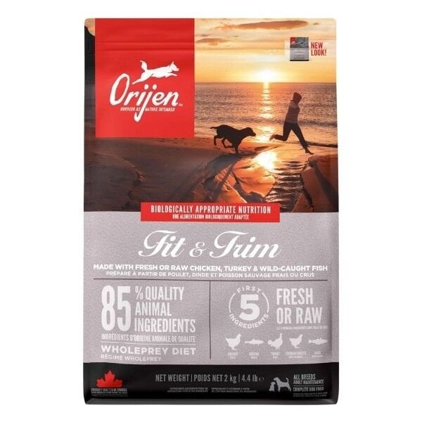 Orijen Fit-Trim Tahılsız Kilo Kontrolü için Diyet Köpek Maması 2 Kg - Kuru Köpek Maması