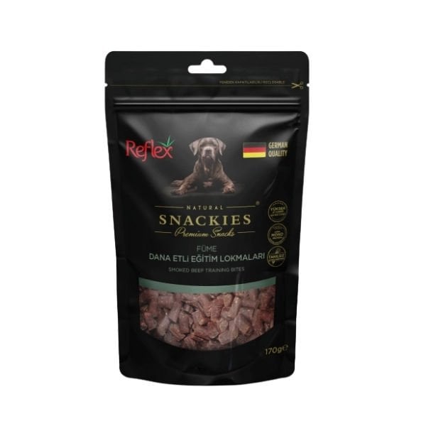 Reflex Snackies Natural Füme Dana Etli Tahılsız Köpek Eğitim Lokmaları 1 Adet 170 Gr - Köpek Ödül Maması