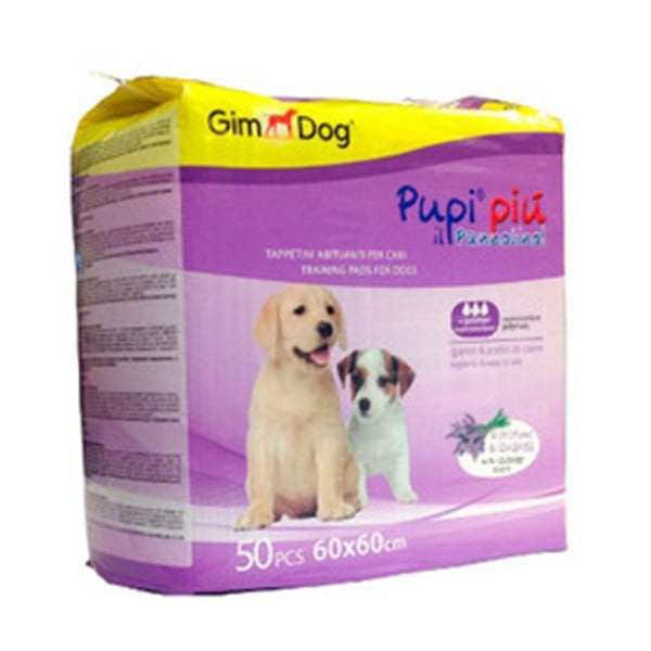 Gimdog Köpek Çiş Eğitim Pedi Lavanta Kokulu 60x60 Cm 50 Adet - Köpek Bakım Ürünü