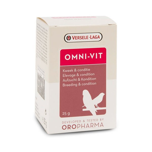 Versele Laga Omnivit Kuşlar için Kondüsyon Vitamini 25 Gr
