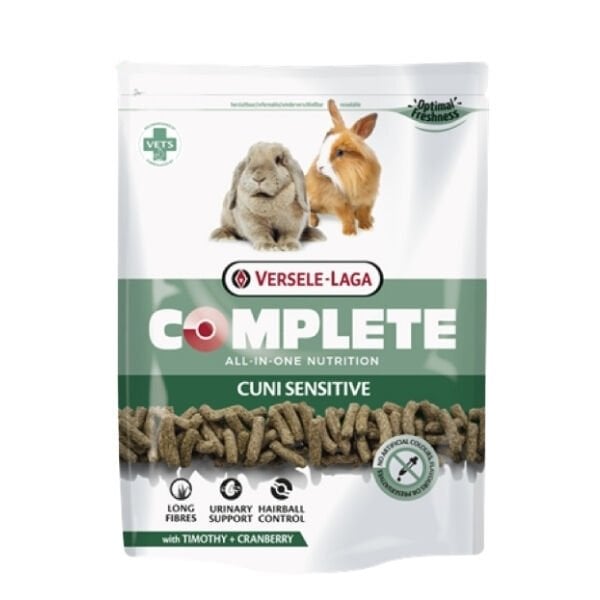 Versele Laga Cuni Sensitive Complete Pelet Tavşan Yemi 500 Gr

