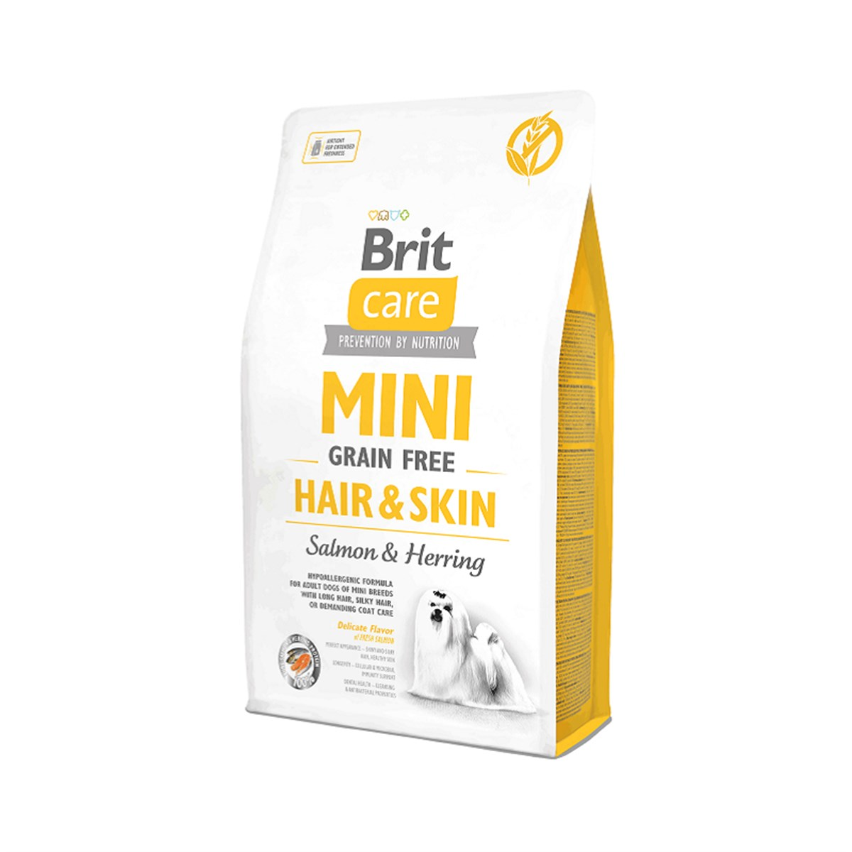 Brit Care Mini Hair Skin Somonlu Tahılsız Küçük Irk Köpek Maması 2 Kg - Kuru Köpek Maması
