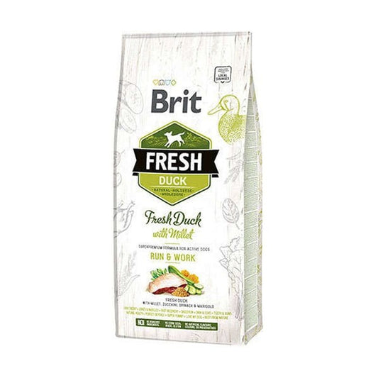 Brit Fresh Ördek Etli ve Darılı Yetişkin Köpek Maması 12 Kg - Kuru Köpek Maması
