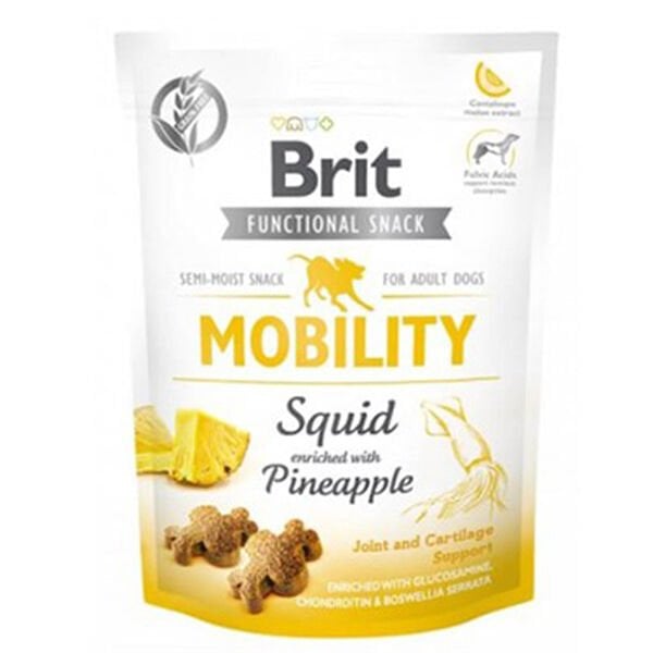 Brit Mobility Ananas ve Kalamarlı Köpek Ödül Maması 1 Adet 150 Gr - Köpek Ödül Maması