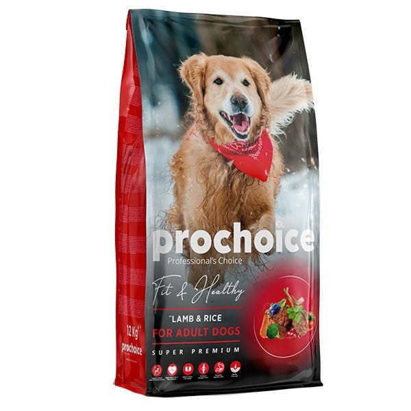 Pro Choice Adult Lamb Kuzu Etli Yetişkin Köpek Maması 12 Kg - Kuru Köpek Maması