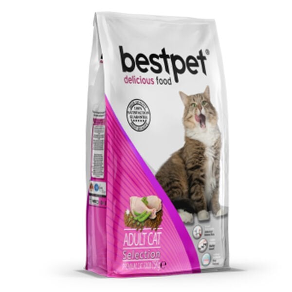 Bestpet Selection Tavuklu Yetişkin Kedi Maması 15 Kg - Kuru Kedi Maması
