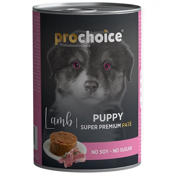 Pro Choice Puppy Kuzu Etli Yavru Konserve Köpek Maması 1 Adet 400 Gr - Konserve Köpek Maması