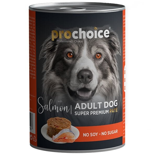 Pro Choice Adult Somonlu Yetişkin Köpek Maması 1 Adet 400 Gr - Konserve Köpek Maması