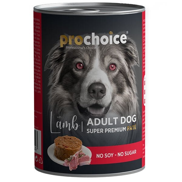 Pro Choice Adult Kuzulu Yetişkin Köpek Konservesi 1 Adet 400 Gr - Konserve Köpek Maması