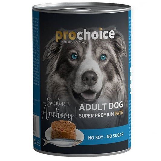 Pro Choice Adult Sardunya ve Hamsili Yetişkin Köpek Konservesi 1 Adet 400 Gr - Konserve Köpek Maması