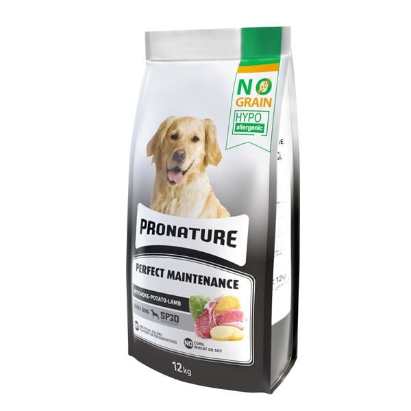 Pronature Hypo-Allergenic Tahılsız Kuzu Etli Yetişkin Köpek Maması 12 Kg - Kuru Köpek Maması