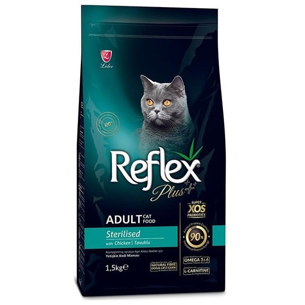 Reflex Plus Tavuklu Yetişkin Kısırlaştırılmış Kedi Maması 1.5 Kg - Kuru Kedi Maması